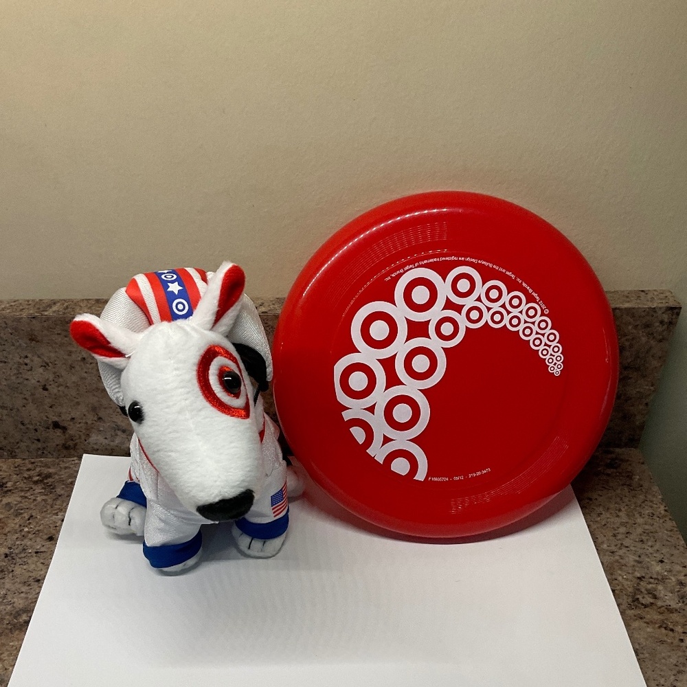 Target Collectible Motorcycle Dog Spot Edition 2 &  Frisbee